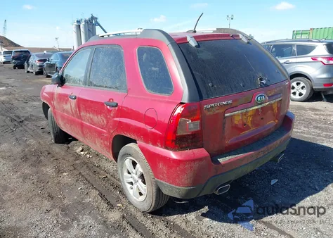 2010 Kia Sportage Lx z USA, uszkodzony, nr VIN KNDKG3A41A7723565